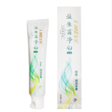 Jinmei probiotics white toothpaste factory